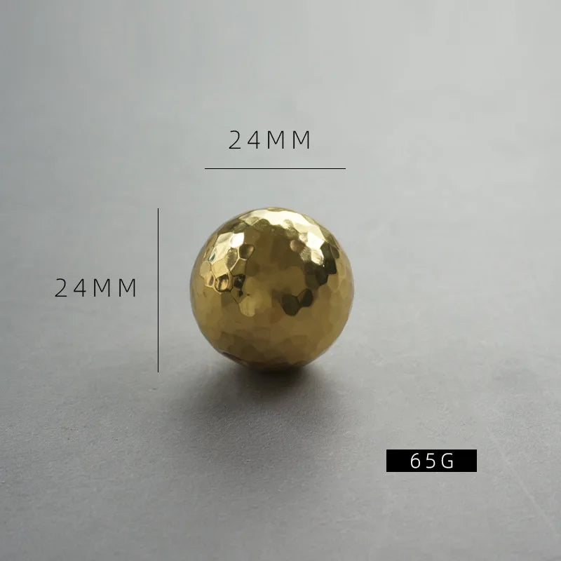 Handmade Brass Hammered Cabinet Handles – Nordic Luxury Pulls