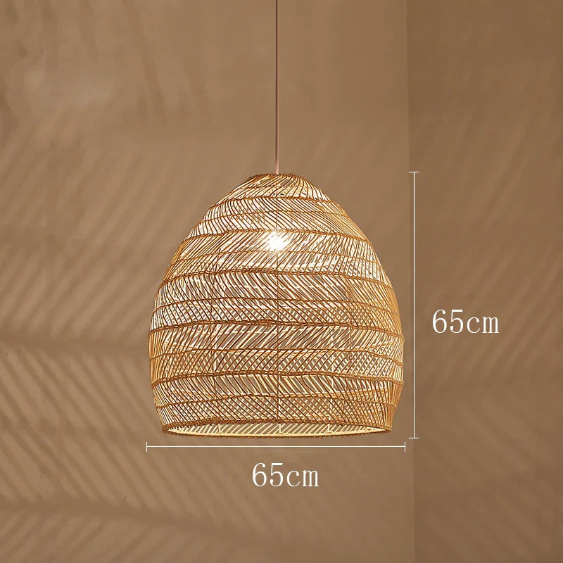 Clara Rattan Pendant Lamp