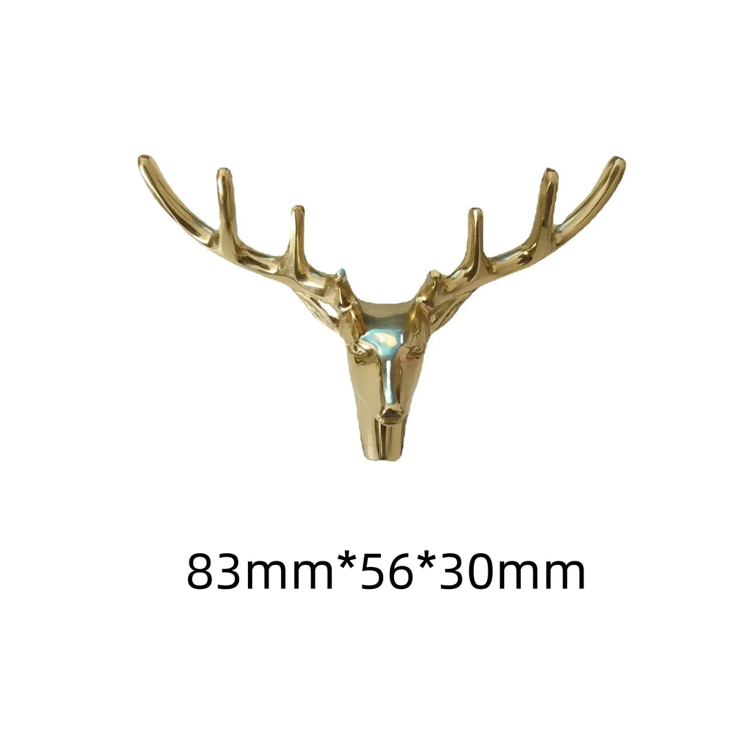 Brass Animal-Shaped Cabinet Handles – Luxury Gold Furniture Pulls