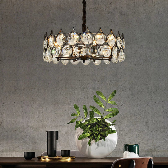 Delilah Crystal Drop Chandelier - Elegant Illumination for Any Room