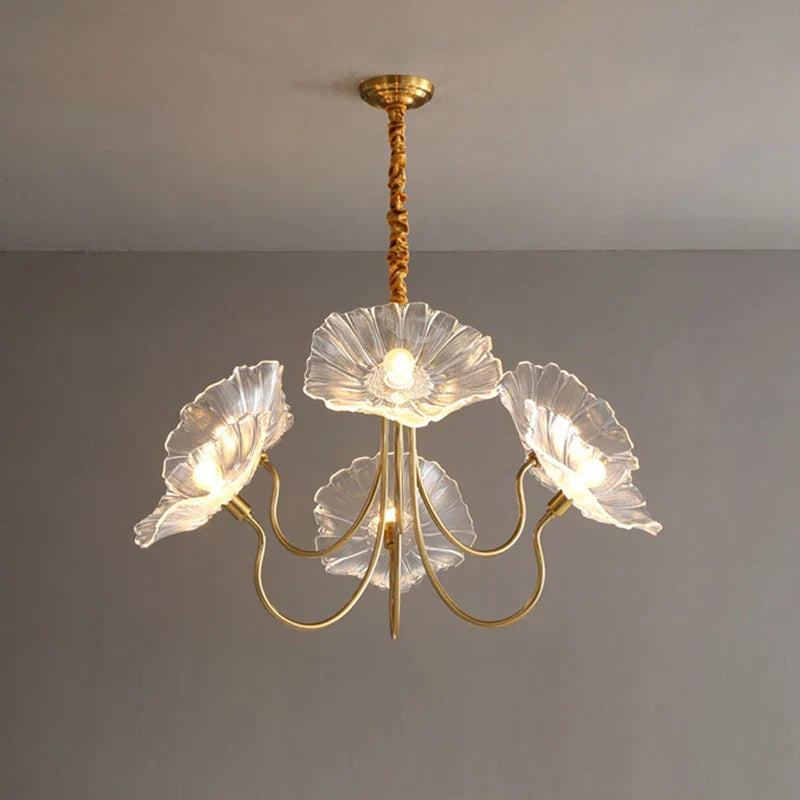 Sonja Flower Chandelier – Elegant and Sustainable Illumination