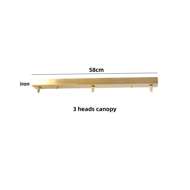 Lucien – Modern Clear Glass Pendant Light for Living Room, Restaurant, and Café