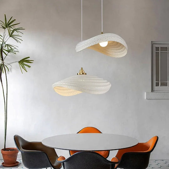 Alcor Resin LED Pendant Lights: Embrace Minimalism with Nature-Inspired Elegance