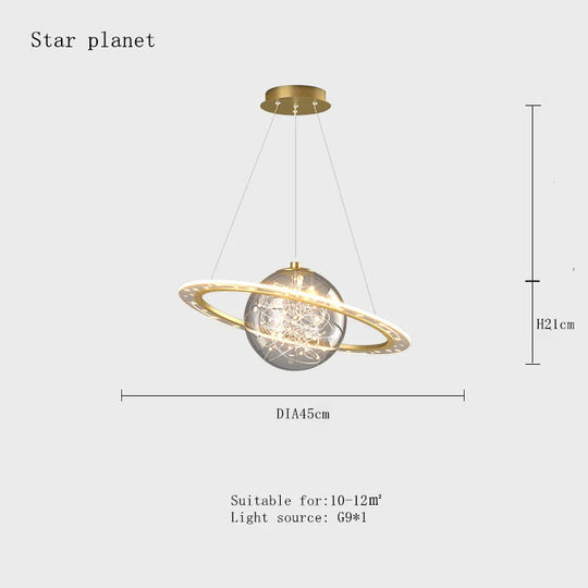 Helaina Planet Pendant Lamp