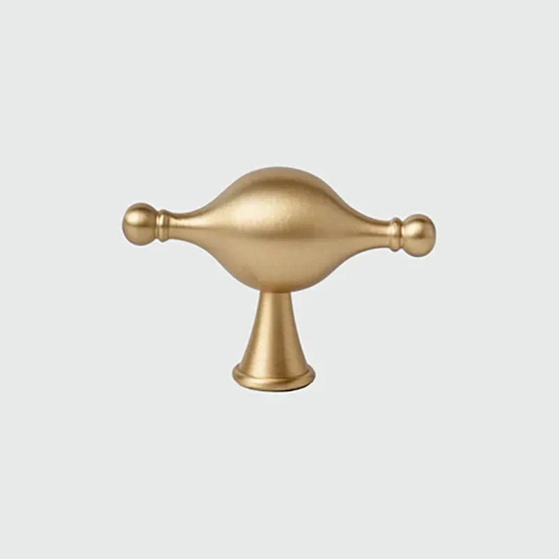 Modern Brass Cabinet Handles – Brushed Gold Pulls and Knobs for Furniture (60–368mm)