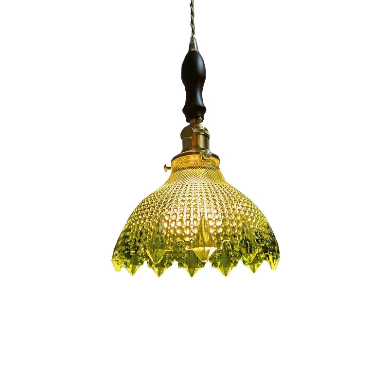 Seraphina – Green Glass Pendant Light for Kitchen Island, Dining, and Home Décor