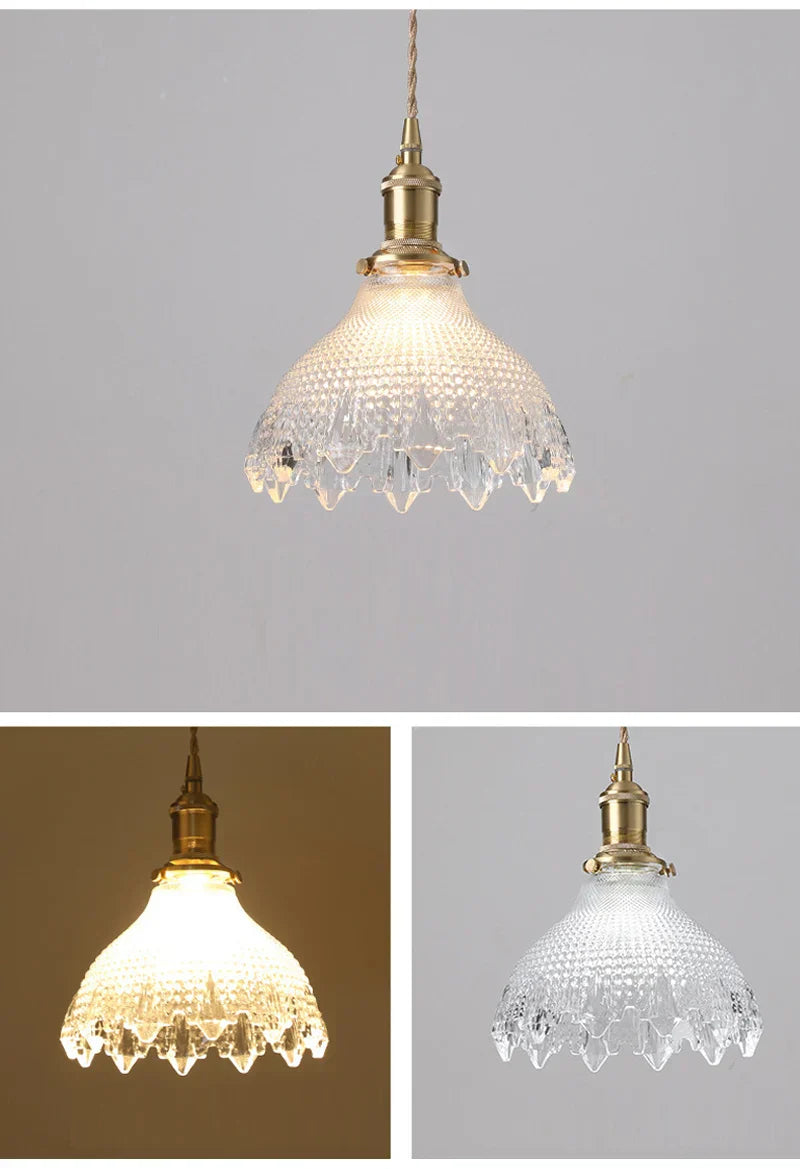 Seraphina – Green Glass Pendant Light for Kitchen Island, Dining, and Home Décor