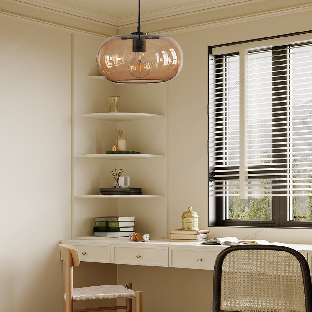 Artistic Electroplated Glass LED Nordic Pendant Light