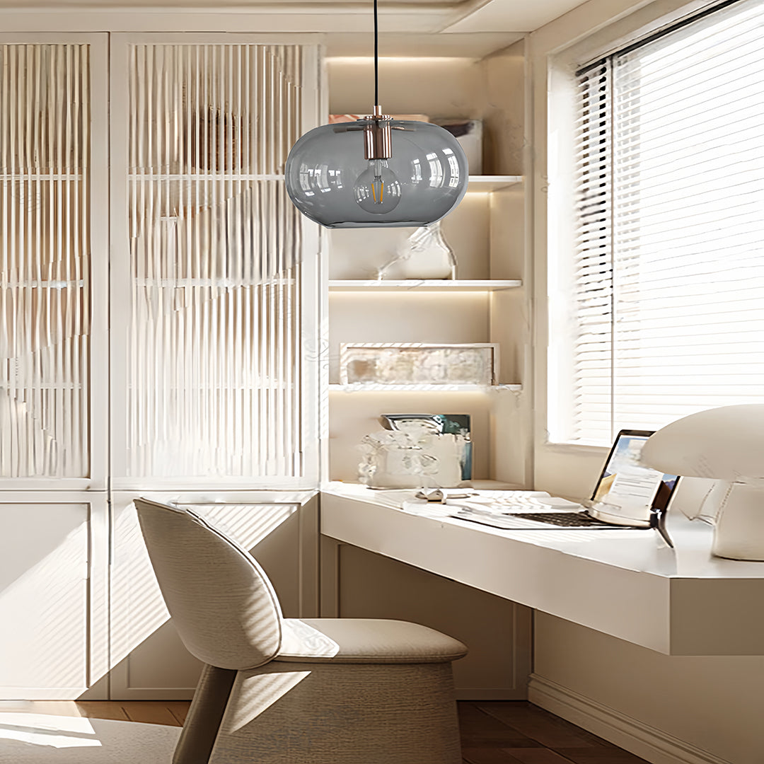 Artistic Electroplated Glass LED Nordic Pendant Light