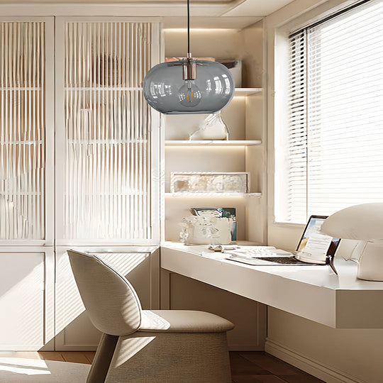 Artistic Electroplated Glass LED Nordic Pendant Light