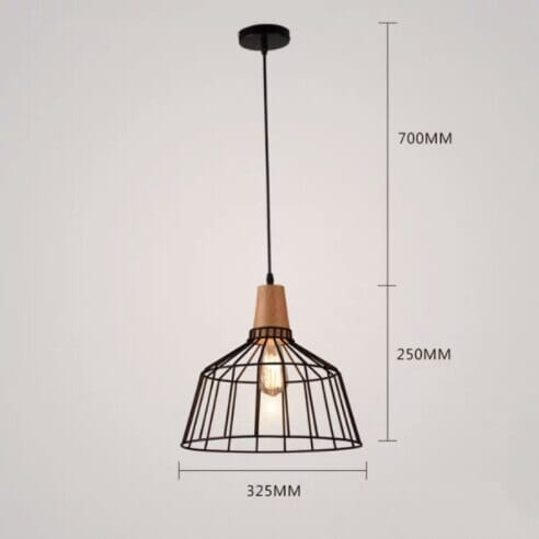 Eliza Vintage Iron Pendant Light - Enhance Your Space with Timeless Charm