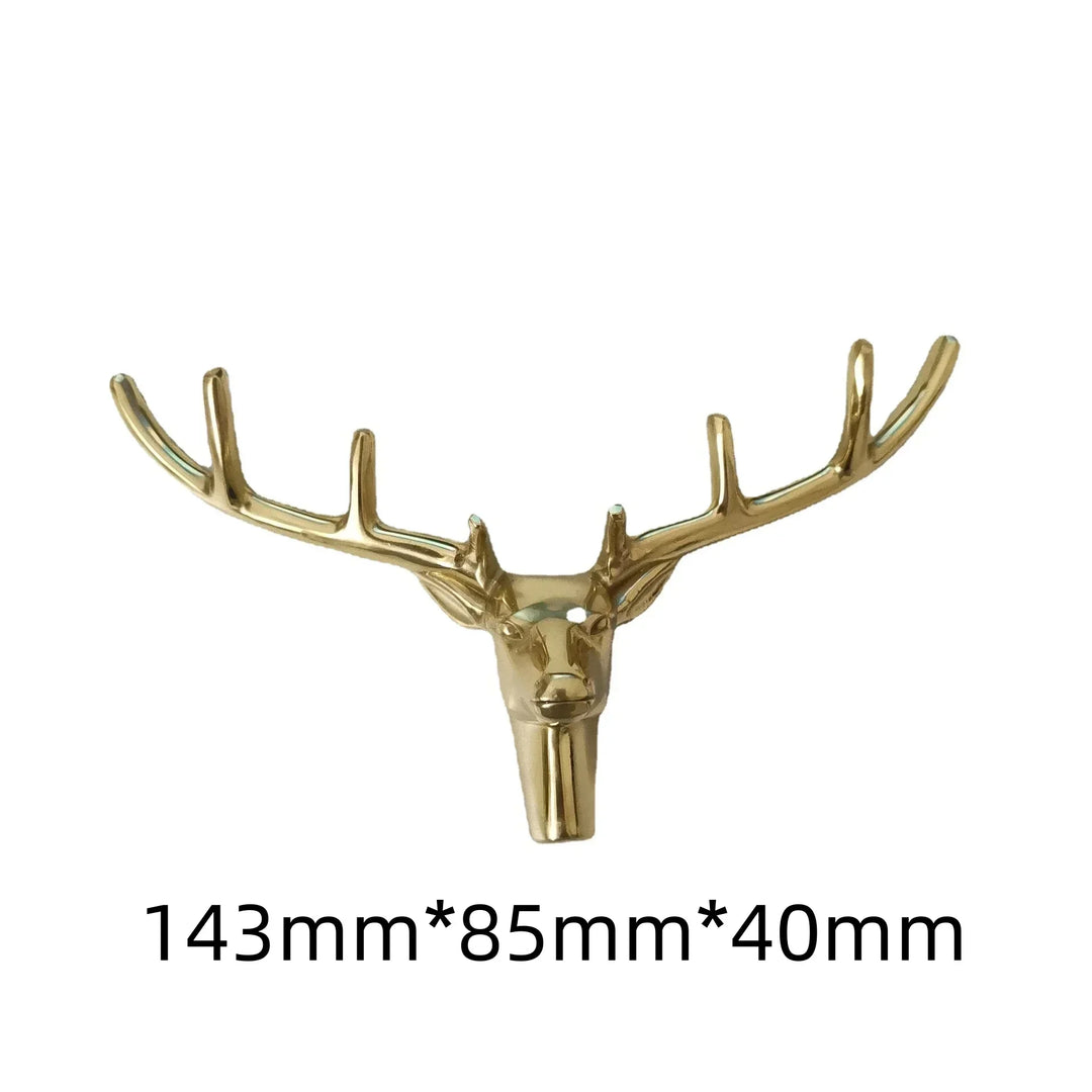 Brass Animal-Shaped Cabinet Handles – Luxury Gold Furniture Pulls