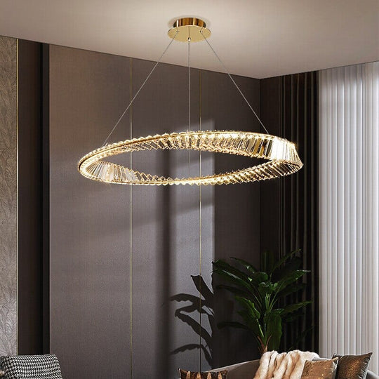 Kiana Ring Chandelier – Illuminate Your Space with Elegance