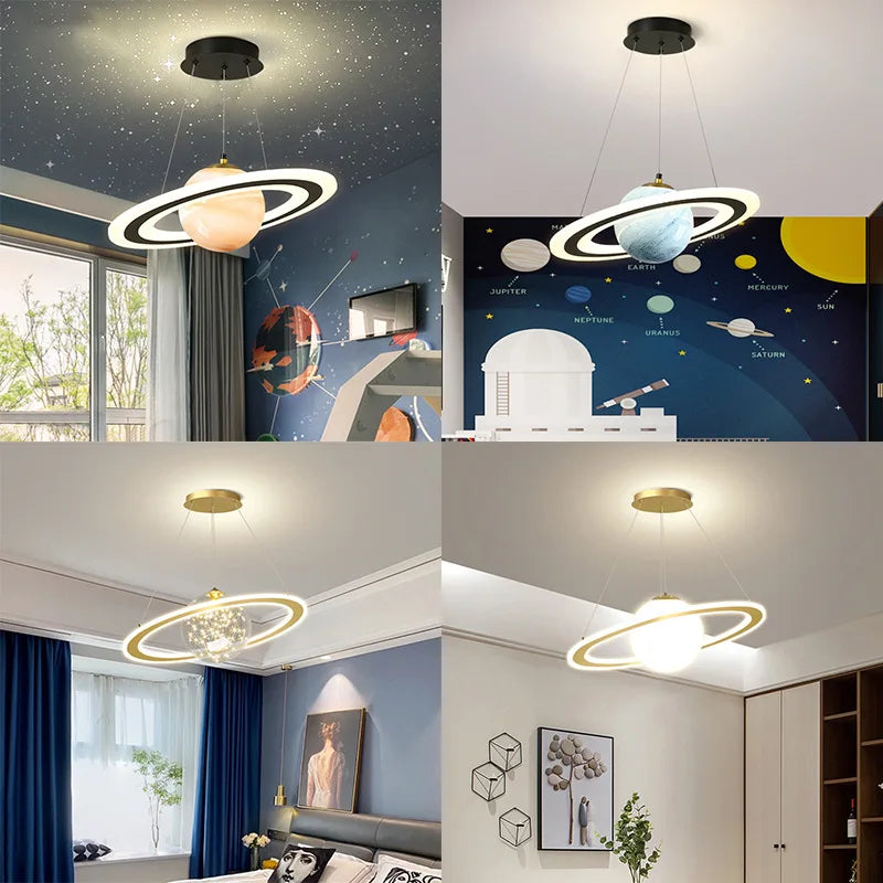 Helaina Planet Pendant Lamp