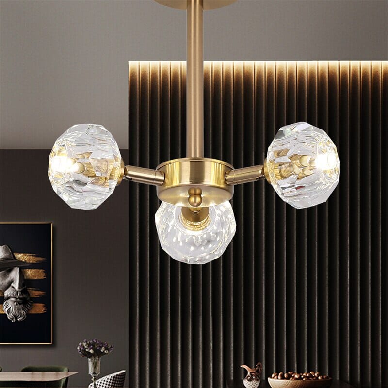 Tessa Crystal LED Hanging Light – Decorate Your Space with Elegance and Brilliance