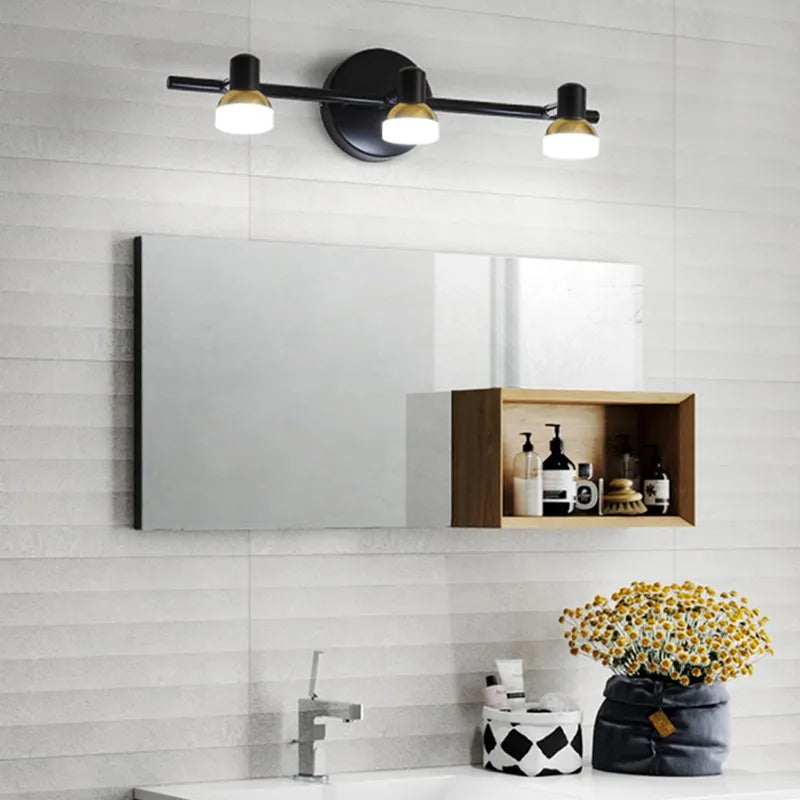 Modern LED Wall Light Multi-Head Mirror Lamp for Bathroom & Bedroom