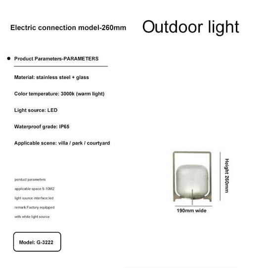 Taryn Durable Garden Light - Reliable Illumination for Outdoor Spaces