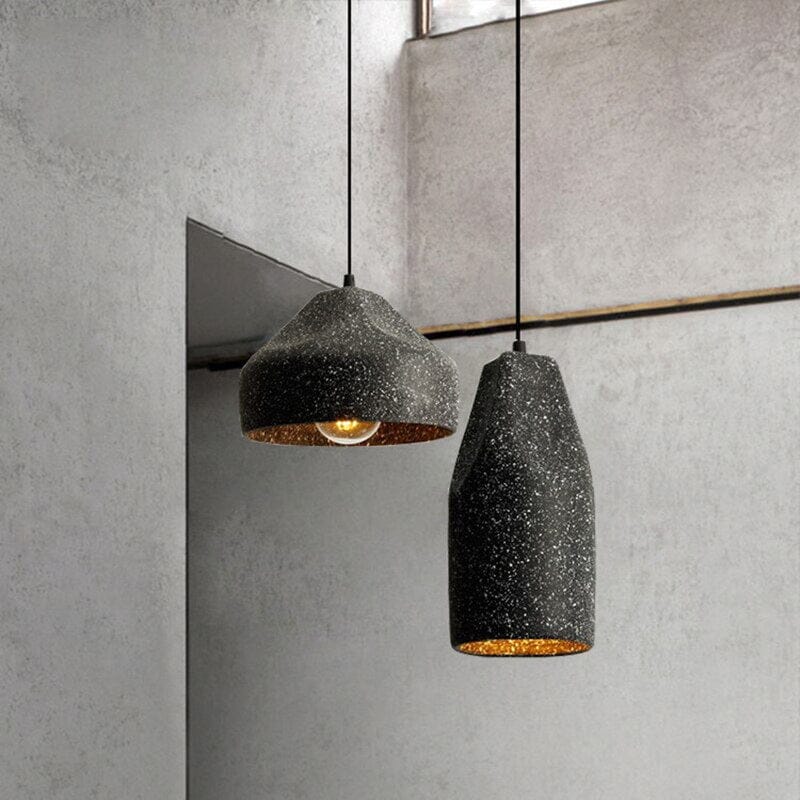 Liliana Cement Pendant Light Industrial Style