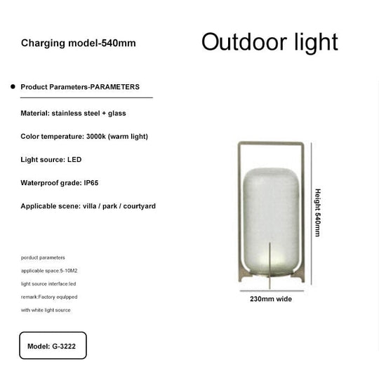 Taryn Durable Garden Light - Reliable Illumination for Outdoor Spaces