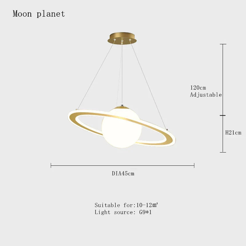 Helaina Planet Pendant Lamp