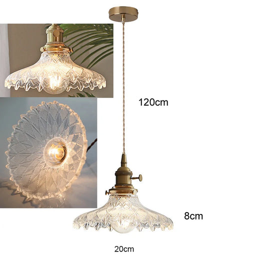 Seraphina – Green Glass Pendant Light for Kitchen Island, Dining, and Home Décor