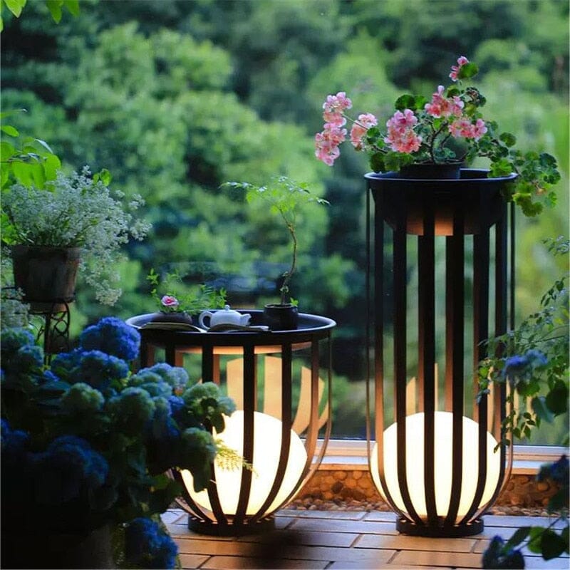 Flower Pot  Floor Lamp – Transform Your Garden with Elegance