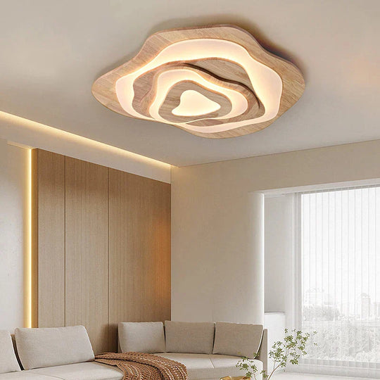 Zayden Wooden ceiling light: Illuminate with Elegance and Efficiency