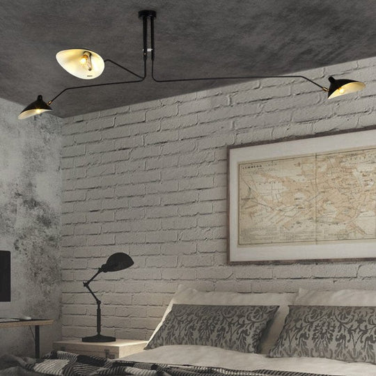 Jocasta Modern longarm  Ceiling Light