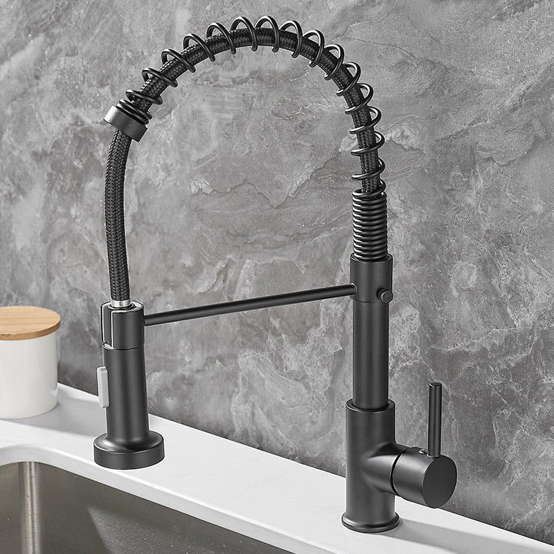 Removable Kitchen Faucet Gourmet Kitchen Removable For Kitchen Sink Mixer Tap For Sink Black Luxury