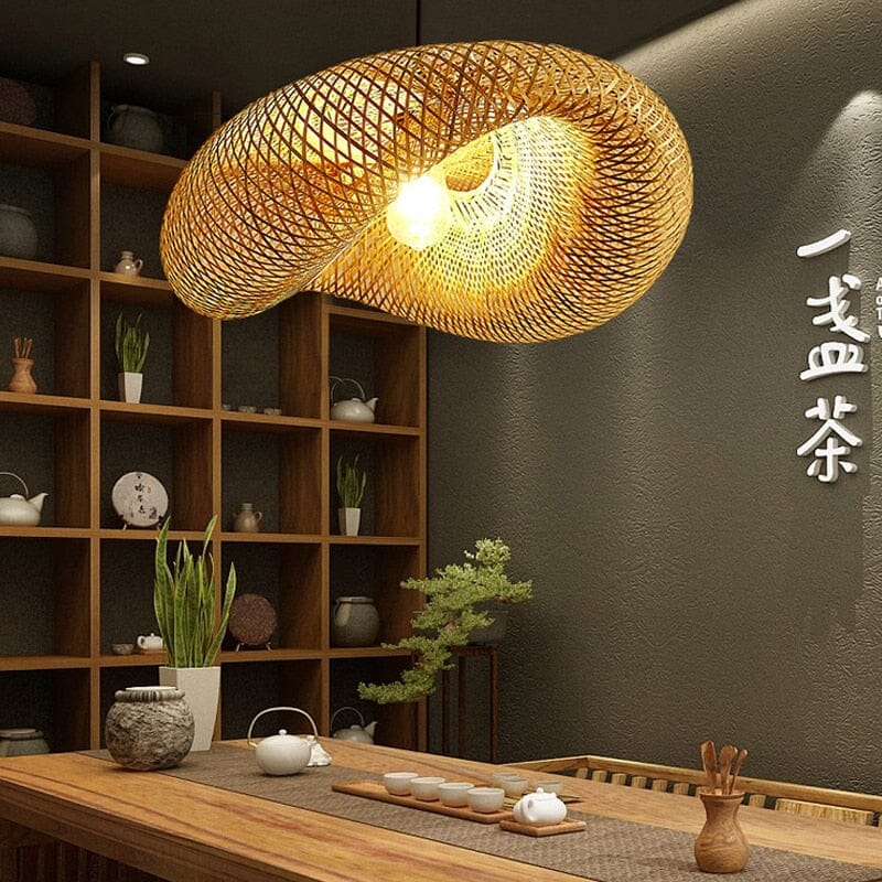 Faith Bamboo Pendant Light