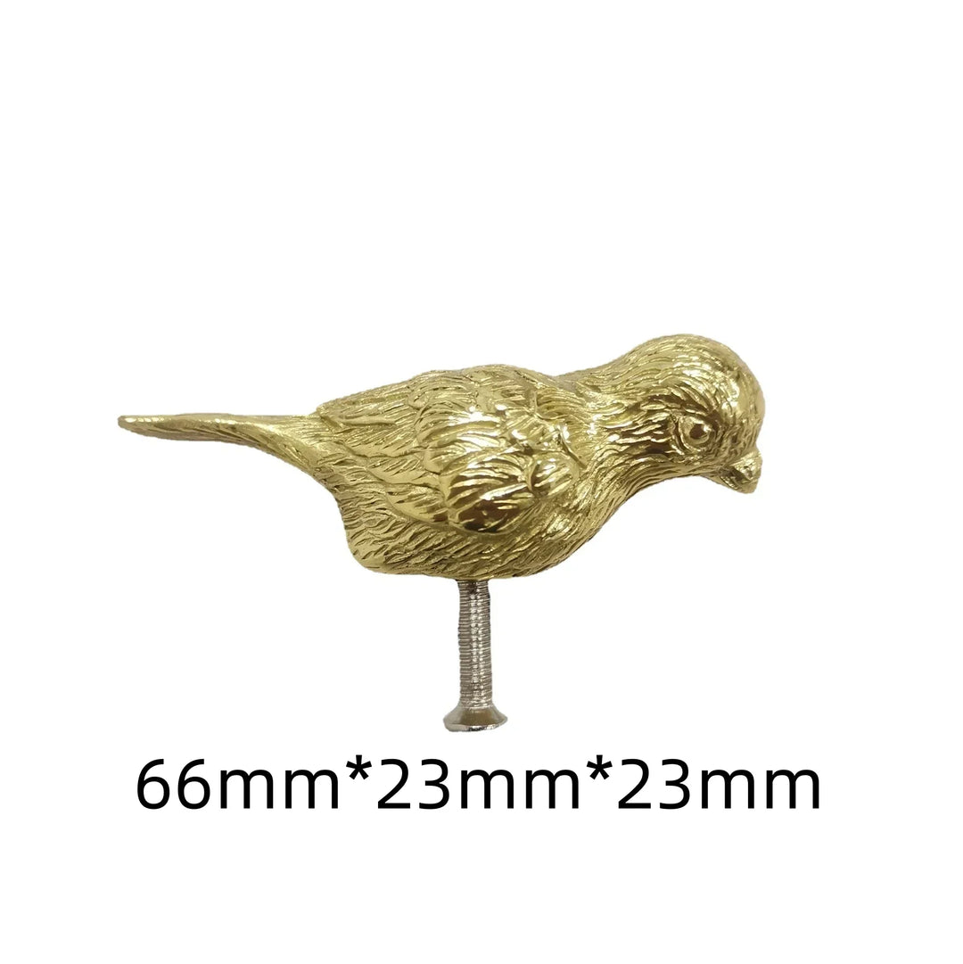 Brass Animal-Shaped Cabinet Handles – Luxury Gold Furniture Pulls