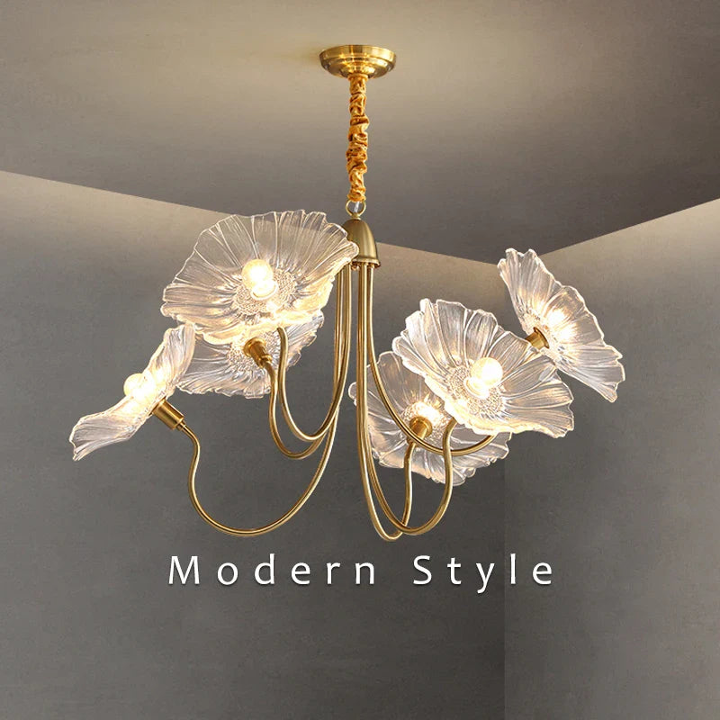 Sonja Flower Chandelier – Elegant and Sustainable Illumination