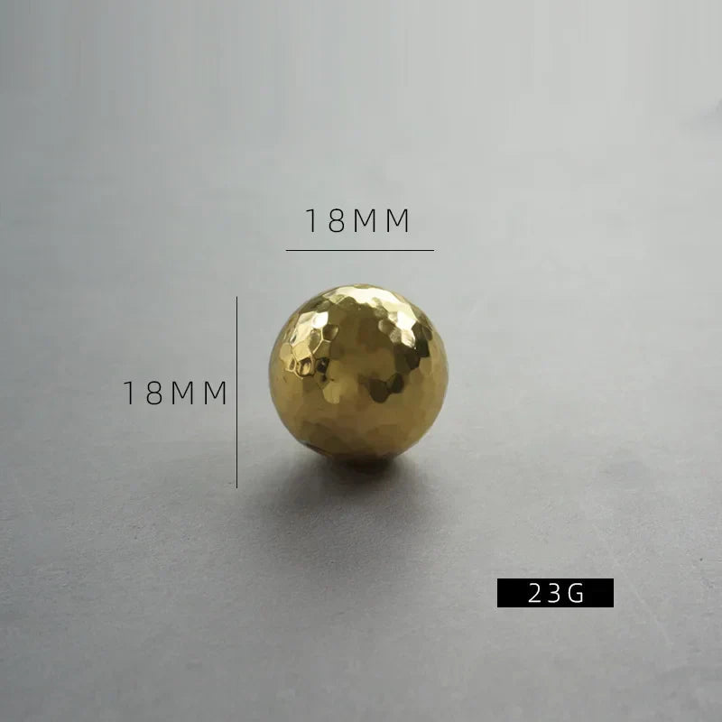Handmade Brass Hammered Cabinet Handles – Nordic Luxury Pulls