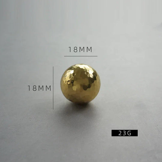 Handmade Brass Hammered Cabinet Handles – Nordic Luxury Pulls