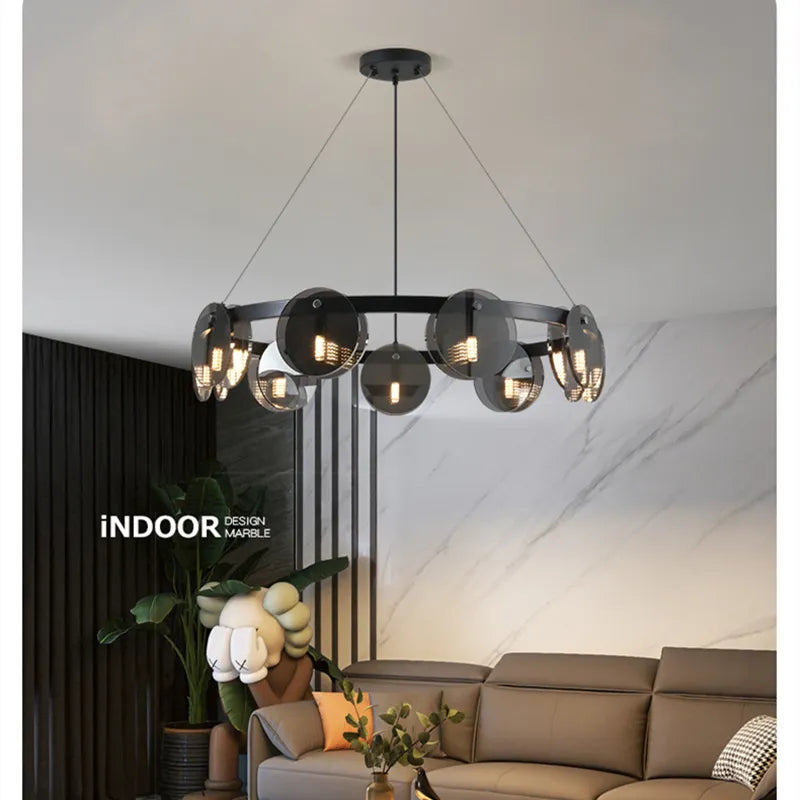 Black Glass Pendant Light – Add a Touch of Modern Elegance