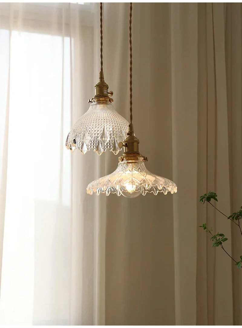 Seraphina – Green Glass Pendant Light for Kitchen Island, Dining, and Home Décor