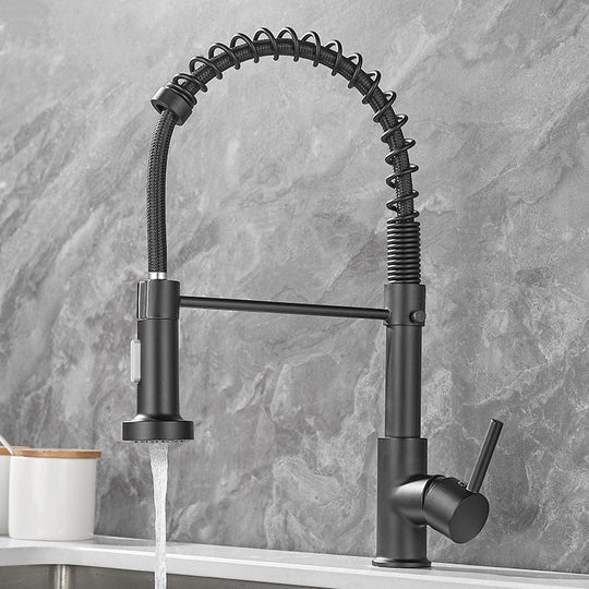 Removable Kitchen Faucet Gourmet Kitchen Removable For Kitchen Sink Mixer Tap For Sink Black Luxury