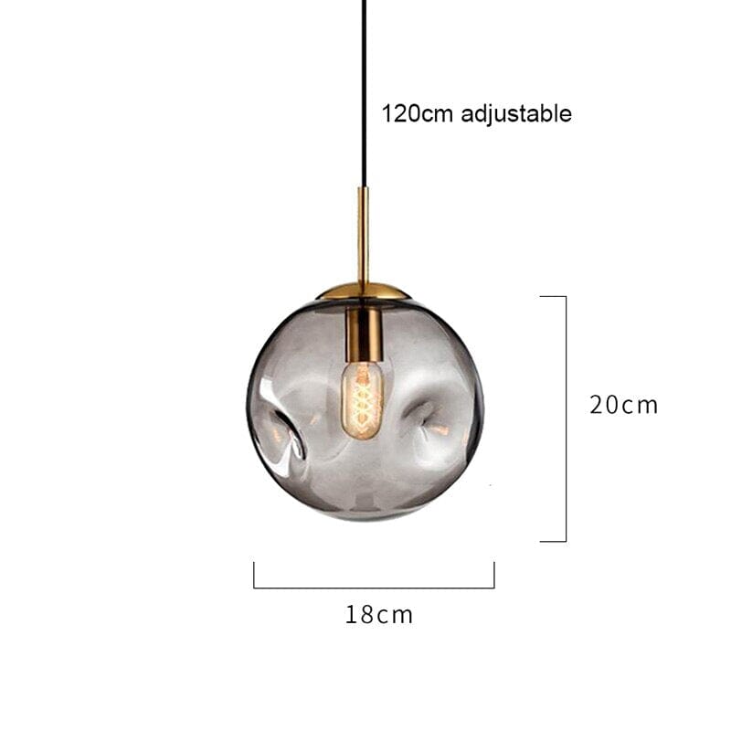 Xantha Glass Pendant Light: Modern Elegance for Your Space