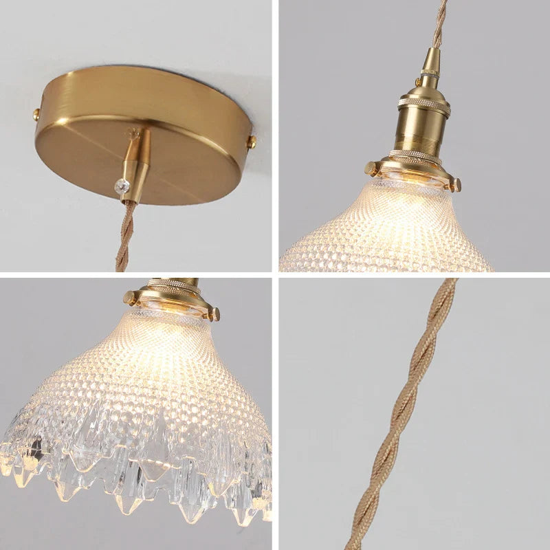 Seraphina – Green Glass Pendant Light for Kitchen Island, Dining, and Home Décor