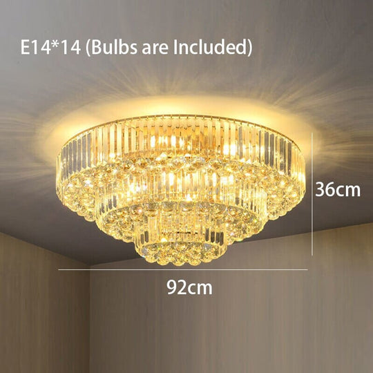 Nerissa Gold LED Ceiling Lights