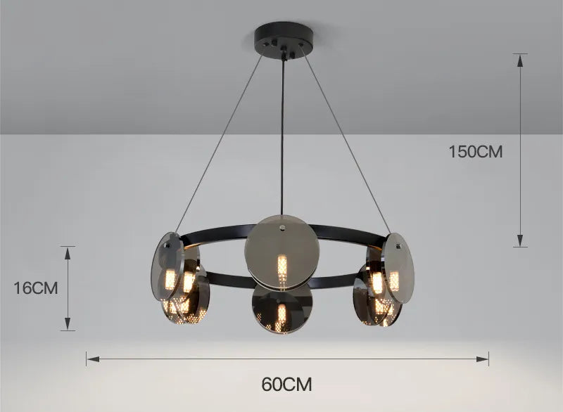 Black Glass Pendant Light – Add a Touch of Modern Elegance