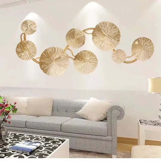 Zaylee Lotus Leaf Modern Wall Lamps