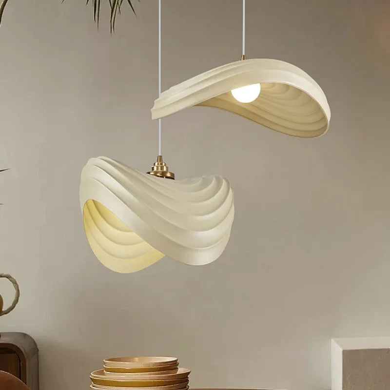 Alcor Resin LED Pendant Lights: Embrace Minimalism with Nature-Inspired Elegance