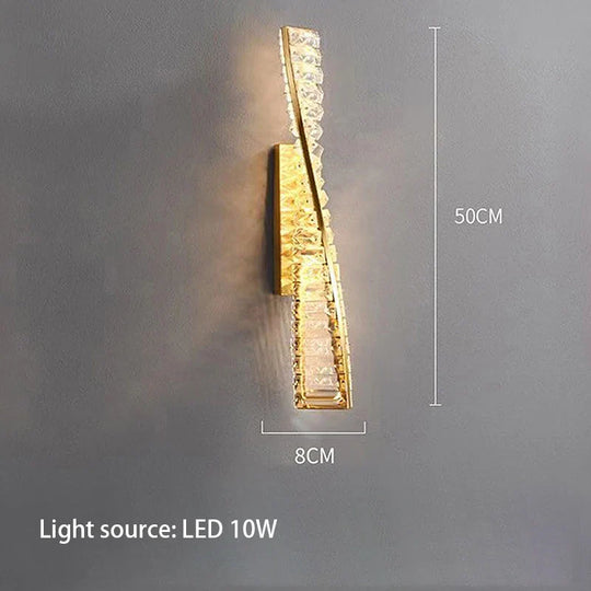 Victoria Spiral Crystal Chandelier – Golden Luxury Dining Lamp