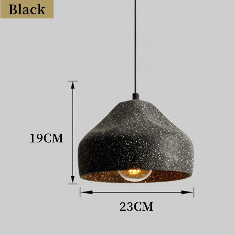 Liliana Cement Pendant Light Industrial Style