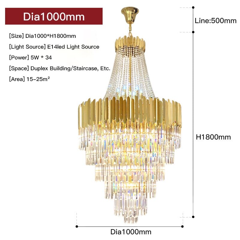 Zanna Regent Crystal chandelier