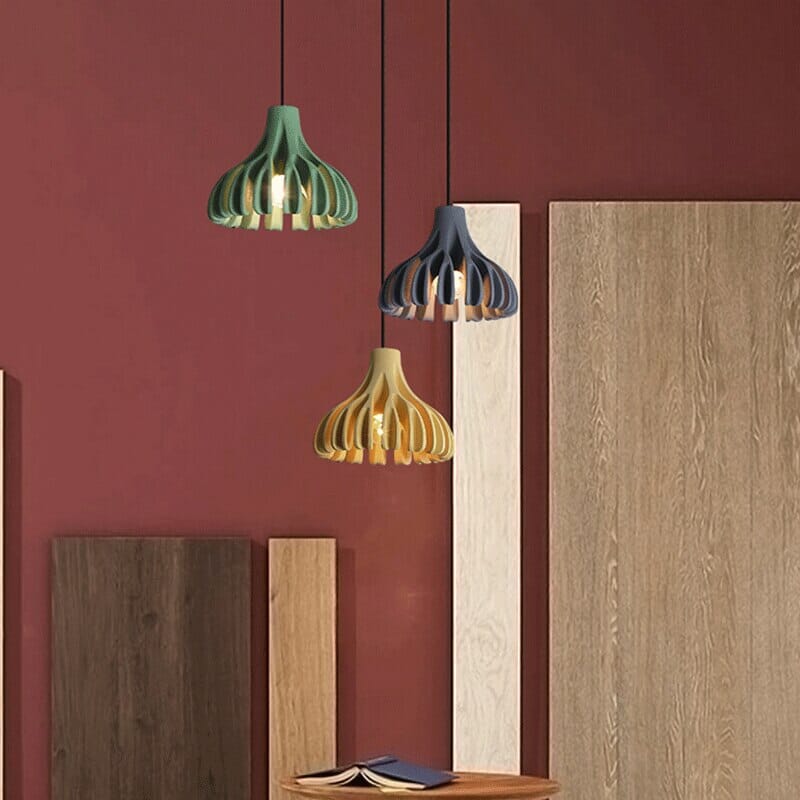 Elodie Macaron Resin Pendant Light - Chic Design for Modern Interiors