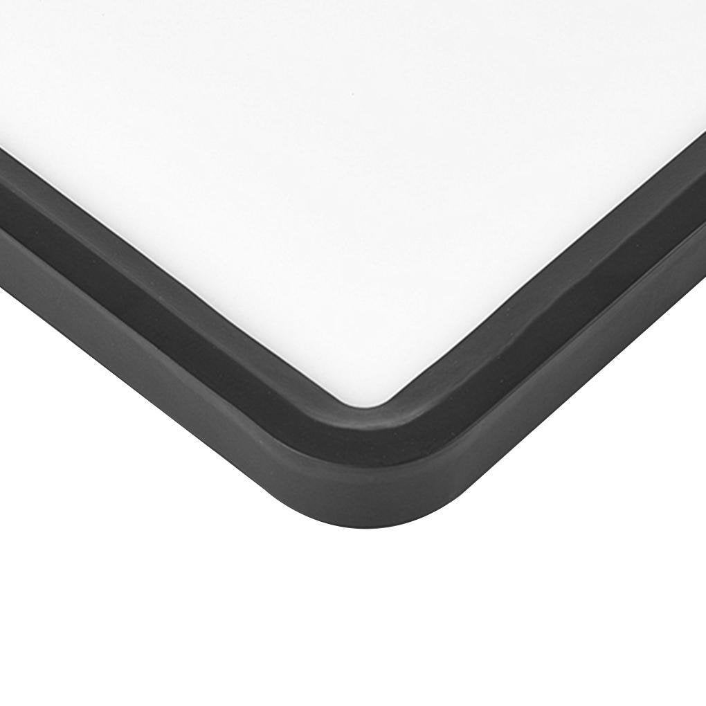 Modern Flat Square Black Flush Mount Ceiling Lights