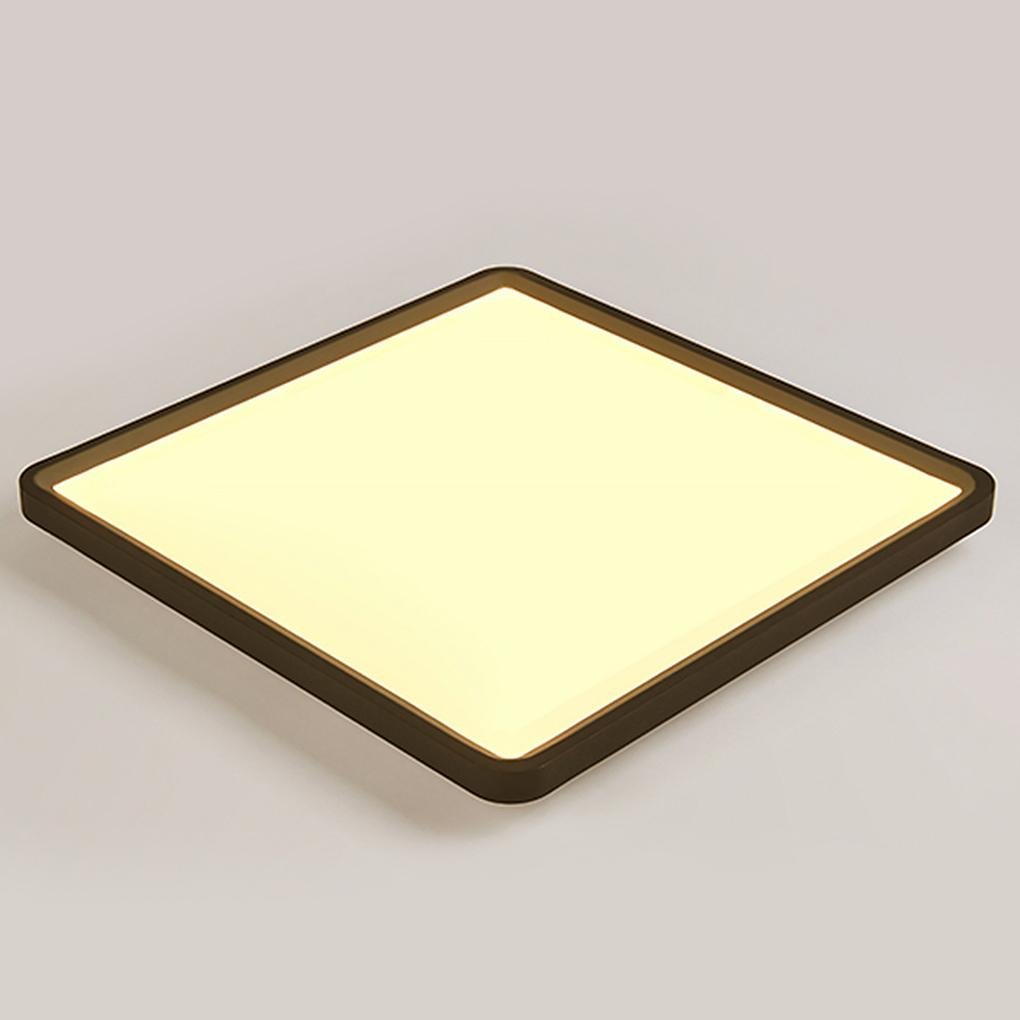 Modern Flat Square Black Flush Mount Ceiling Lights