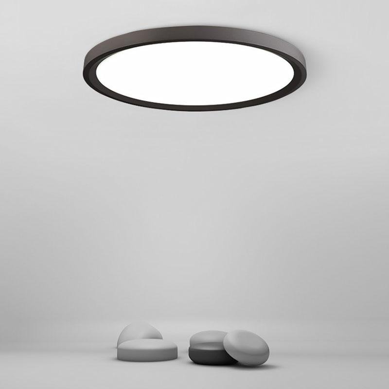 Black/White Nordic Industrial LED Flush Mount Ceiling Light